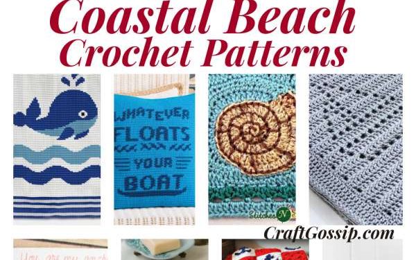 14 Seaside Themed Coastal Crochet Patterns – Crochet