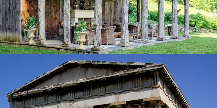 Are the widespread types of “classical” Greco-Roman masonry structure simply stylistic conventions carried over from earlier wooden constructions? : structure
