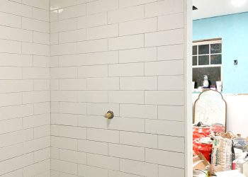 The Bathe Tile Set up Is Completed!