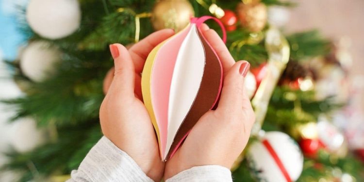 Lovely Paper Christmas Tree Decoration