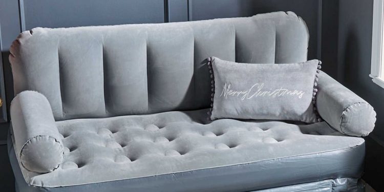 The Aldi inflatable pull out couch mattress is again for £39.99