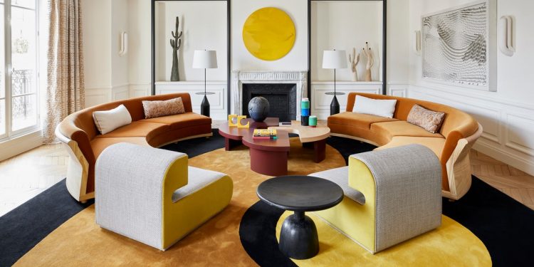This Paris Condominium Makes use of Playful Geometries to Create an Elegant and Extravagant New Look