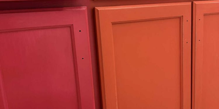 A New Hallway Rest room Self-importance Colour (Goodbye Orange, Hey Pink)