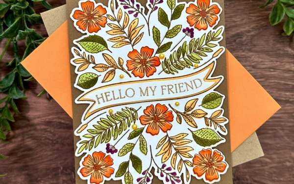 12 Fall Botanical Handmade Card Concepts – Stamping