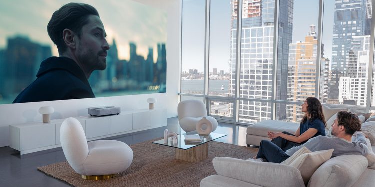 Iconic Pictures Model Leica Launches Their First 4K Cinema TV