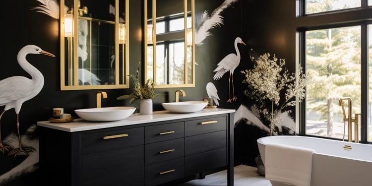 Artistic Rest room Wallpaper Concepts for Partitions That Wow