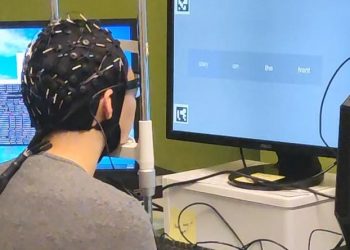 A conveyable, non-invasive system that may decode silent ideas and switch them into textual content