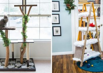 20 DIY Cat Tower Concepts (Enjoyable and Simple)