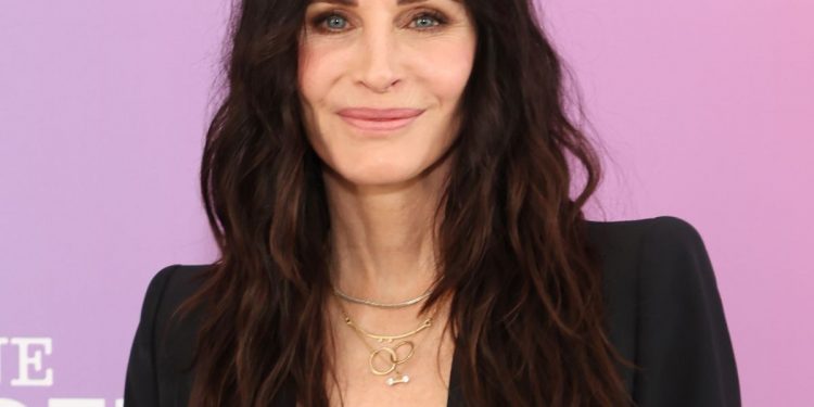 Courteney Cox’s invisible kitchen retains a clutter-free area