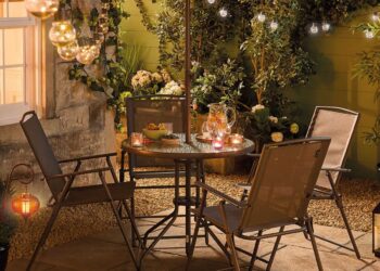 Aldi’s £100 outside eating set is ideal for spring soirees