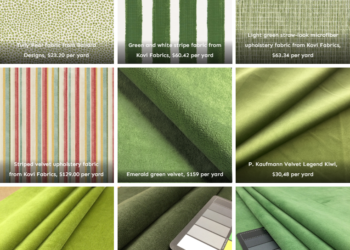 Cloth Choices For My Desk Chair (These Are The Swatches I’ve Ordered)