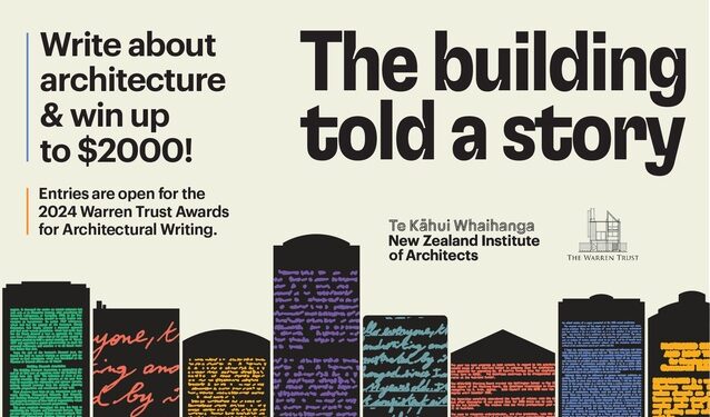 Warren Belief Award for Architectural Writing 2024 – entries open