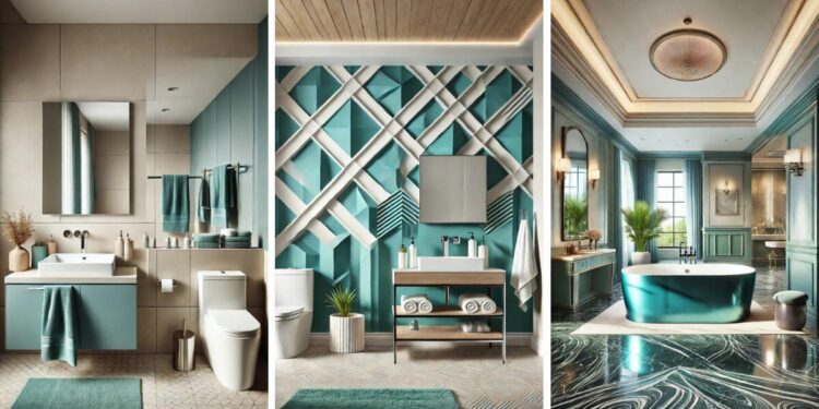 15+ Inexpensive Teal Rest room Concepts That Look Luxurious (2024)