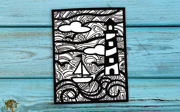 Making Playing cards utilizing Coloring Pages – Stamping