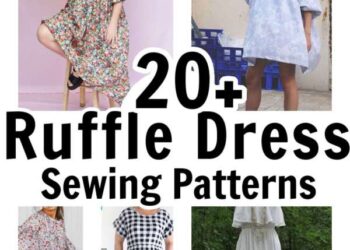 20 Pleasant Costume Stitching Patterns With Ruffles for Easy Stylish – Stitching