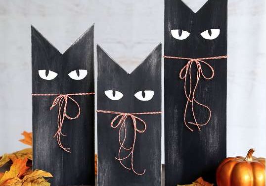 Cute Kitty containers made out of an sudden recycled aspect – Recycled Crafts