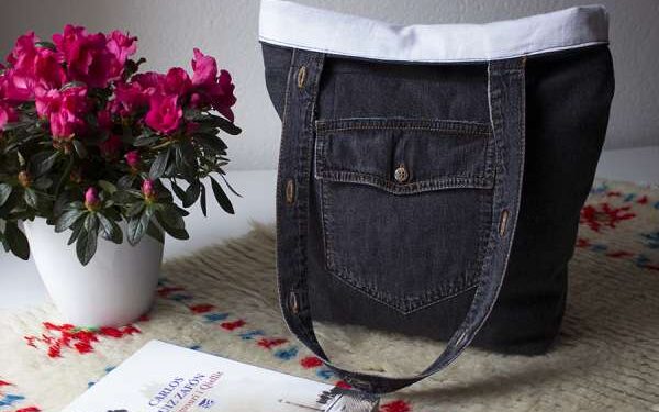 Create Your Personal Upcycled Denim Tote Bag with This Simple Tutorial – Stitching