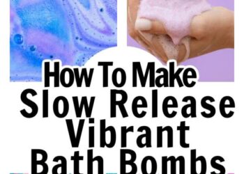 How To Make Gradual Launch Vibrant Tub Bombs – Tub and Physique