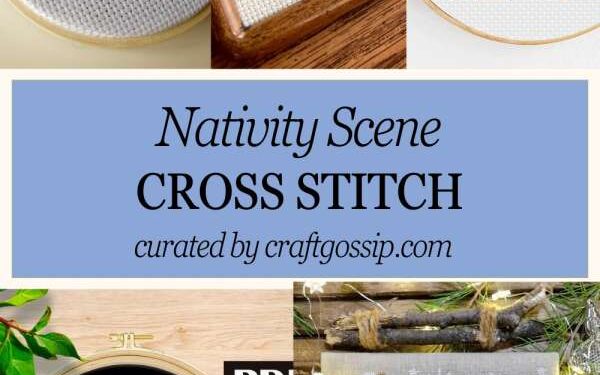 Christmas Nativity Scene Cross Sew Patterns – Cross-Sew